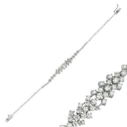 1.90 Karat Pırlanta Süzme Bileklik